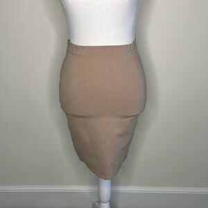 Top 10 Brand Small Tan Color Skirt. Pull-On